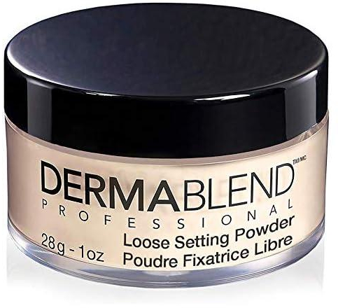 Dermablend Loose Setting Powder, Cool Beige Face Powder & Finishing Powder Makeup for Light, Medium and Tan Skin Tones, Mattifying Finish and Shine Control, 1oz