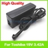 19v 3.42a Lap Ac Power Adapter Charger For Toshiba
