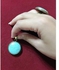 Gold 2 PCs Fayrouz Set Women - Pendant & Ring Fayrouz Gold Plated Jewelry
