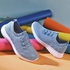 konhill Women's Comfortable Walking Shoes - Tennis Athletic Casual Slip on Sneakers, 2122 Aqua, 10