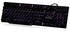 RAJFOO RAJFOO 1.8M 104 Keys Three Backlight Colors USB Wired Gaming Keyboard (Black)
