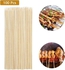 Bamboo BBQ Skewers 40cm x 4mm Natural Wood for Grilling Kebabs, Fruits, Cocktails, Chilled Fountains, Hotels and Snacks, 100pcs by Bokken