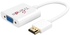 Trands HDMI To VGA Adapter With Audio Power 2m White