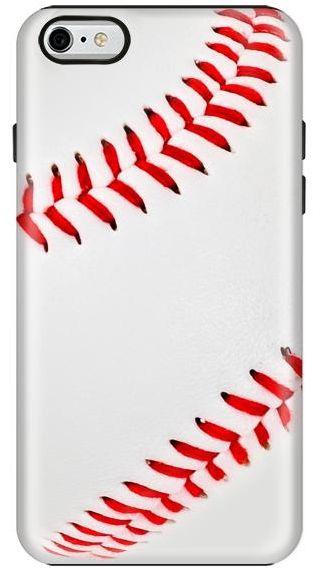 Stylizedd Apple iPhone 6Plus Premium Dual Layer Tough Case Cover Matte Finish - Baseball