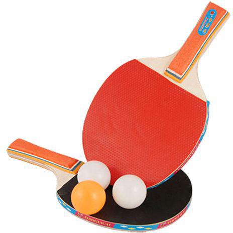Top Fit Table Tennis Bat - 2 Pcs + 3 Balls