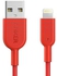 Anker Powerline ll Cable With Lightning Connector -3 Feet, Red