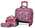 Buy Wagon R Classy Printed 4Wheel School Trolley+Lunch Bag+Pencil Case 1924 20inch online at the best price and get it delivered across UAE. Find best deals and offers for UAE on LuLu Hypermarket UAE