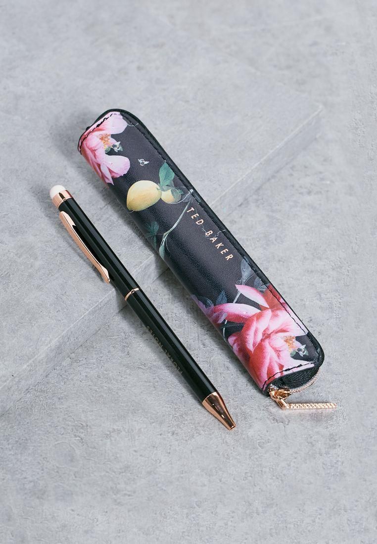 قلم حبر + قلم لشاشات اللمس