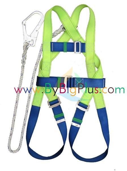 Bybigplus Full Body Safety Harness with Single Large Hook