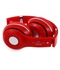 Mobiphone S460 Foldable Wireless Bluetooth 3.0 Stereo Headphone - Red