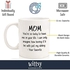 Mom So Lucky, Favorite Child Funny Coffee Mug - Birthday Gifts from Daughter, Son - Best Gifts for Mom from Kids - Unique Gag Mom Gifts - Cool Birthday Present Ideas for Women - Fun Novelty Cup