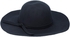 Ichi Fedora Hat for Women - Black