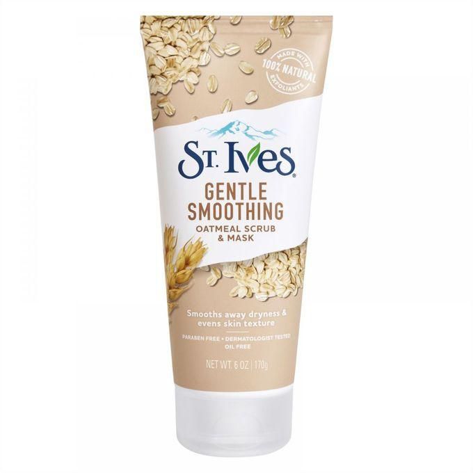 St Ives Nourished And Smooth Oatmeal Face Scub And Mask - 170 G