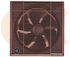 TOSHIBA Bathroom Ventilating Fan 25cm x 25cm In Brown With Privacy Grid-VRH25S1N - EHAB Center Home Appliances