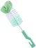 Little Fish Baby Bottle and Teat Brushes Set 2 Pieces - Green and White