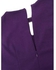 Metal Ruffled Cut Out Bodycon Sleeveless Dress - Purple - 2xl