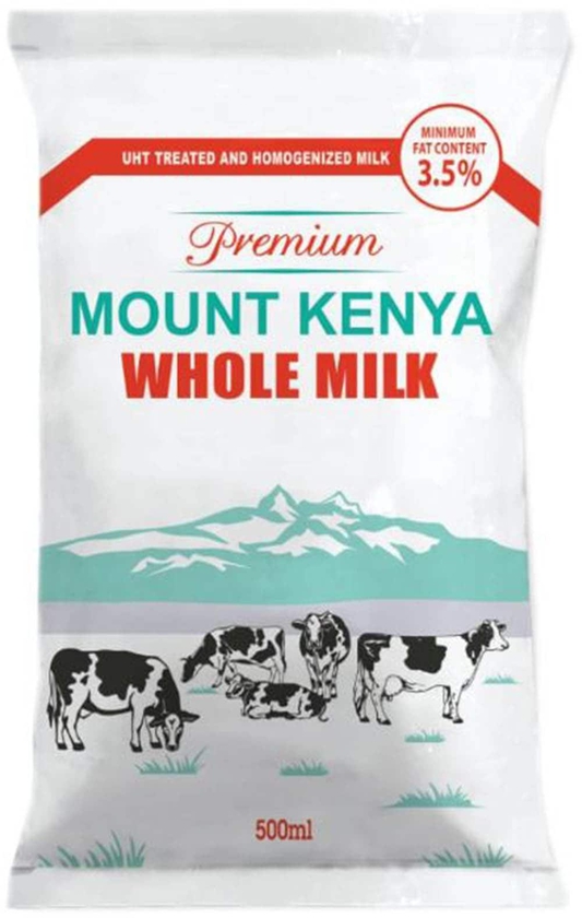 Mount Kenya Milk Premium Fino 500Ml  Long Life
