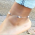 Anklet Women's Hand Made Color Blue