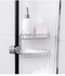 Storage Rack Sponge Holder, Small Sink Caddy Organizer for Kitchen Bathroom Accessories, Stainless Steel Hanging Storage Rack, Soap Dish Brush Dishcloth Drainer Rack