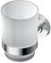 Wall Mounted Toothbrush Holder Silver/Grey