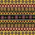 Wrapping Gift Paper Tribal Pattern - 59.5cm W X 42cm L