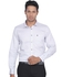 D'Indian CLUB Premium Cotton Men's Full Sleeve Formal Grey Printed Shirt Size XL
