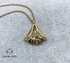 3Diamonds Thank God Eslamic Shape Necklace For Women Gold Plated-Elegance
