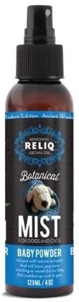 Reliq Perfume Mist Baby Powder for Dogs & Cats