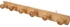Get Wooden Wall Hanger, 6 Hooks - Wooden with best offers | Raneen.com