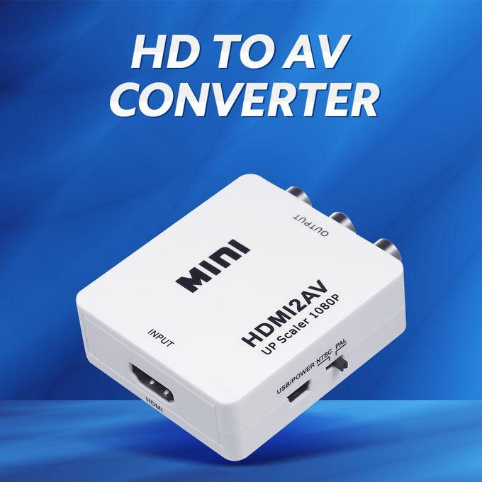 HDMI To AV Converter Digital Signal To RCA Video Converter