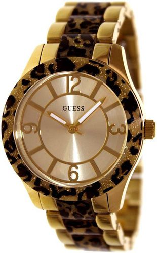 Guess Animal Print for Women - Casual Stainless Steel Band Watch - U0014L2  price from souq in Saudi Arabia - Yaoota!