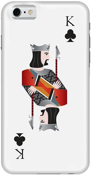 Stylizedd  Apple iPhone 6 Premium Slim Snap case cover Matte Finish - King of Clubs  I6-S-91