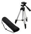 Portable Universal Tripod Stand For Digital Camera Black/Silver