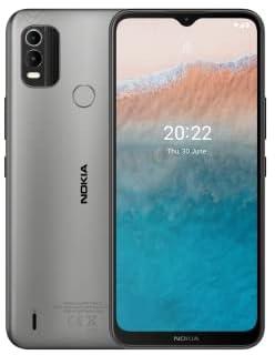 Nokia C21 Plus Android Smartphone,Dual Sim,3 GB RAM,64 GB Memory,6.5HD+ LCD with V-notch,Android 11,Face Unlock,Proximity Sensor– Grey