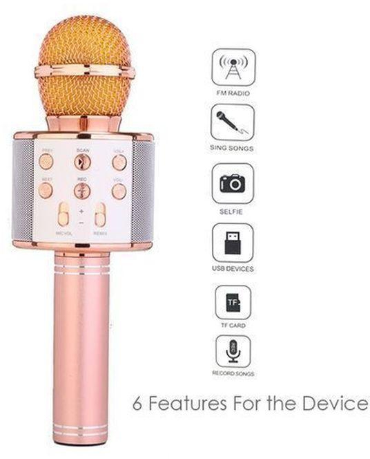 WS-858 Bluetooth Microphone For Smartphone