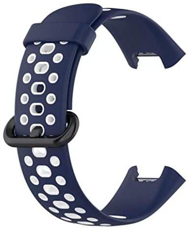 Generic Navy color Silicon Replacement Strap For Compatible with Redmi watch 2 Lite/redmi watch 2 / xioami poco watch/mi watch 2 Lite