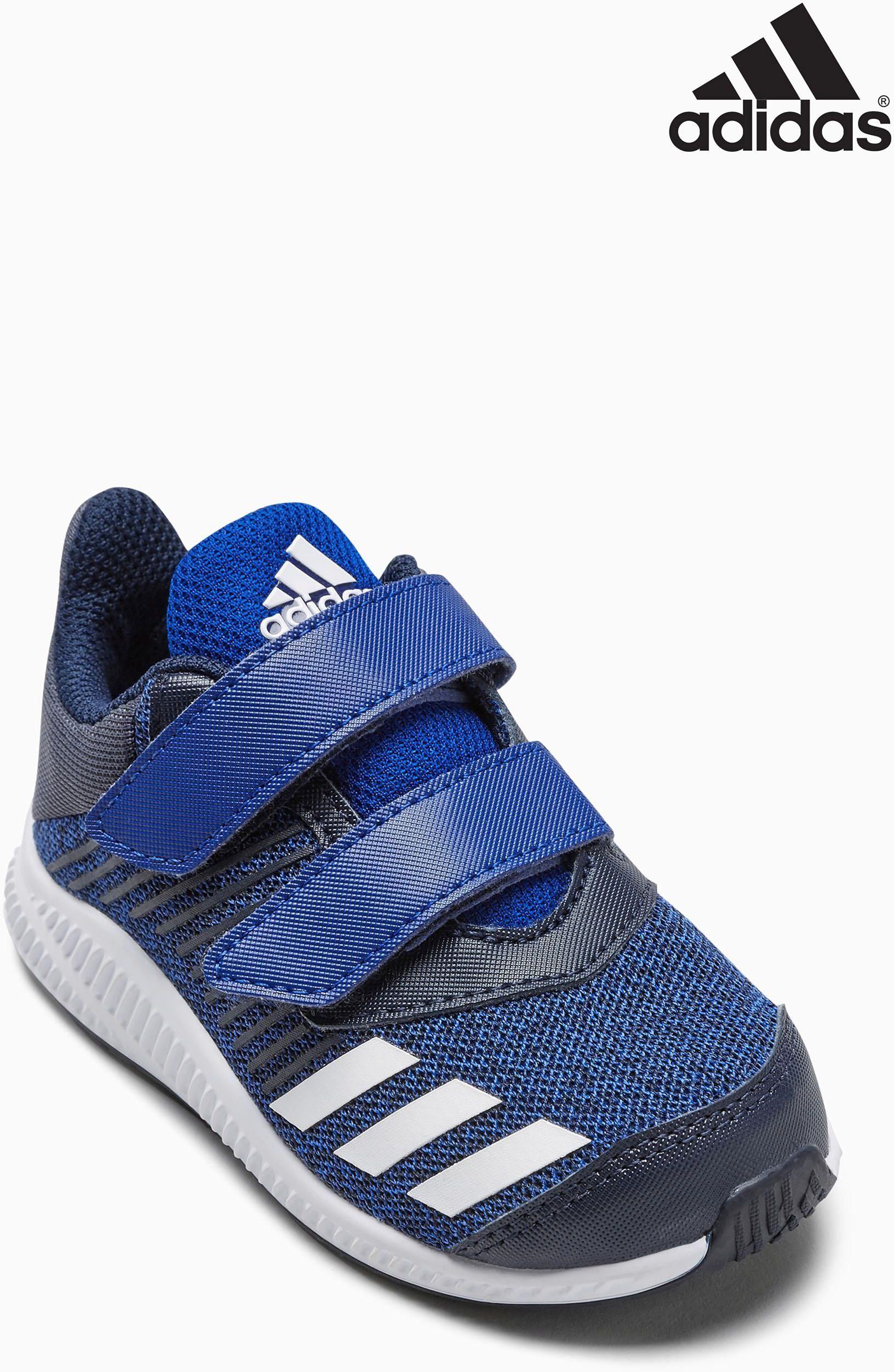 حذاء رياضي أزرق داكن للجري بحزام لاصق Forta من Adidas