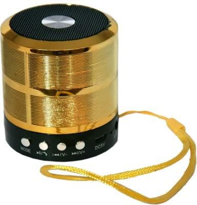 Mini Multifunctional Bluetooth Speaker - Ws-887 - Yellow