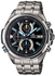 Casio Edifice Men's Black Dial Stainless Steel Band Chronograph Watch [EFR-536D-1A2VDF]
