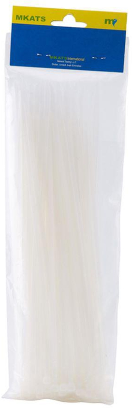 100-Piece Cable Ties White