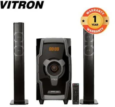 Vitron V528 2.1CH Multimedia Speaker System USB SD card 8000W Black
