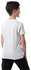 Diadora Boys Printed Cotton T-Shirt -Grey