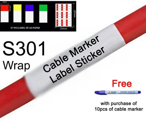 Switch2com Cable Marker Label Sticker (Label-Marker)