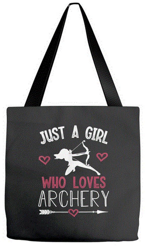 Canvas Shopping Tote Bag - Printed Words (JUST AGIRL)