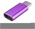 Universal USB 3.1 Type C Male A Micro USB 2.0 Femelle Convertisseur Adaptateur Connecteur (Purple)