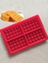 2 Pcs Waffle Molds Set Simple Home Baking Silicone Molds
