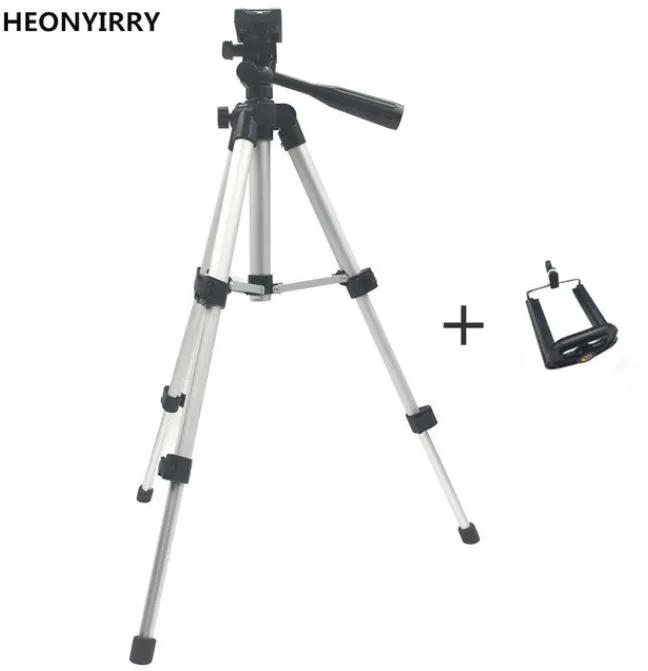 (+Phone Clips)Portable Extendable Tripod Phone Stand Projector Holder For Phone DV Camera