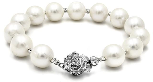 Angie Jewels &amp; Co Classic Pearl Bracelet Casablanca Fresh Water