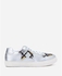 Spring Decorative Sequins Sneakers - Silver