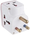Oshtraco 3-Way Universal Adaptor Plug W/ Individual Switch (15 Amp)